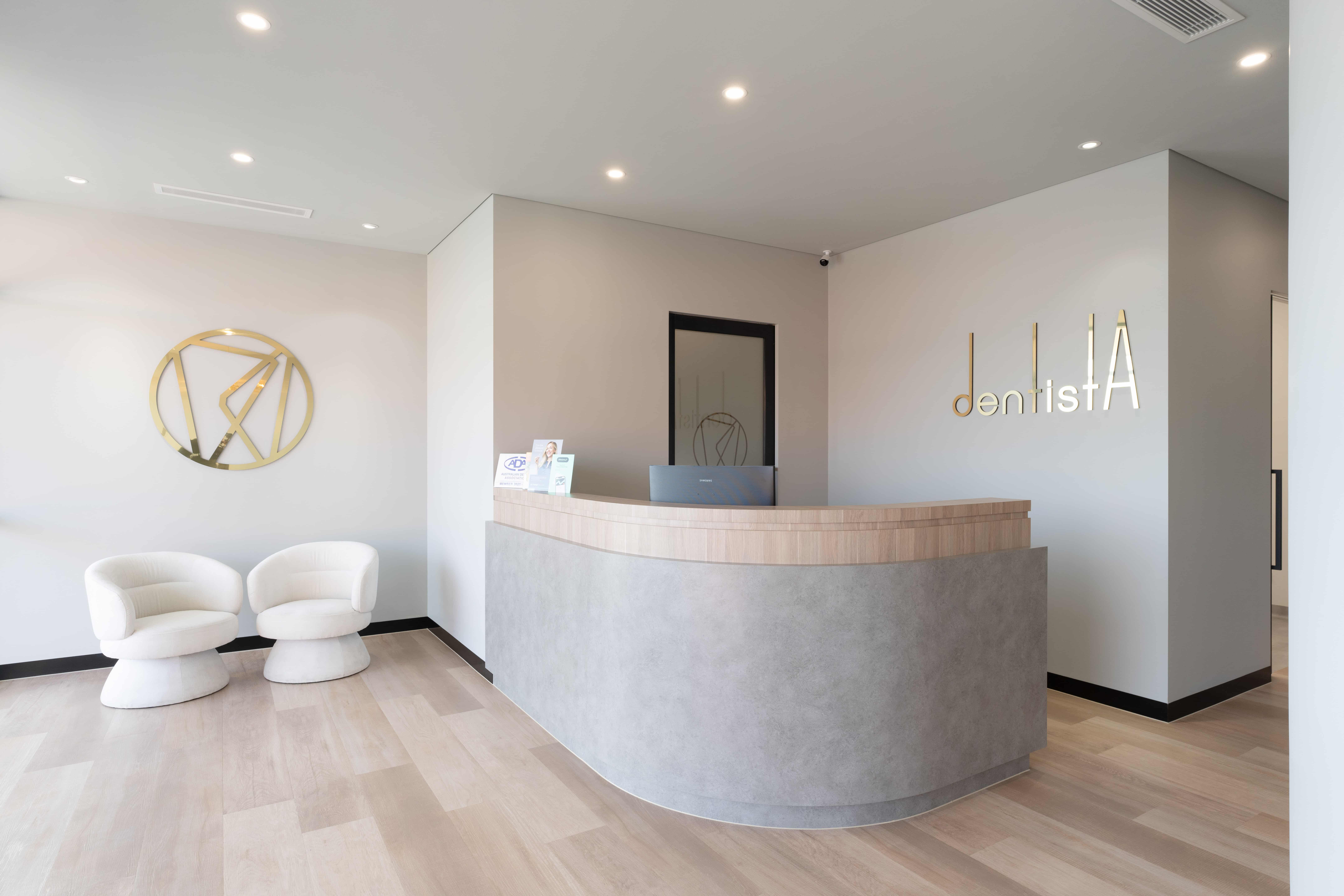 Dentist A Reception Area