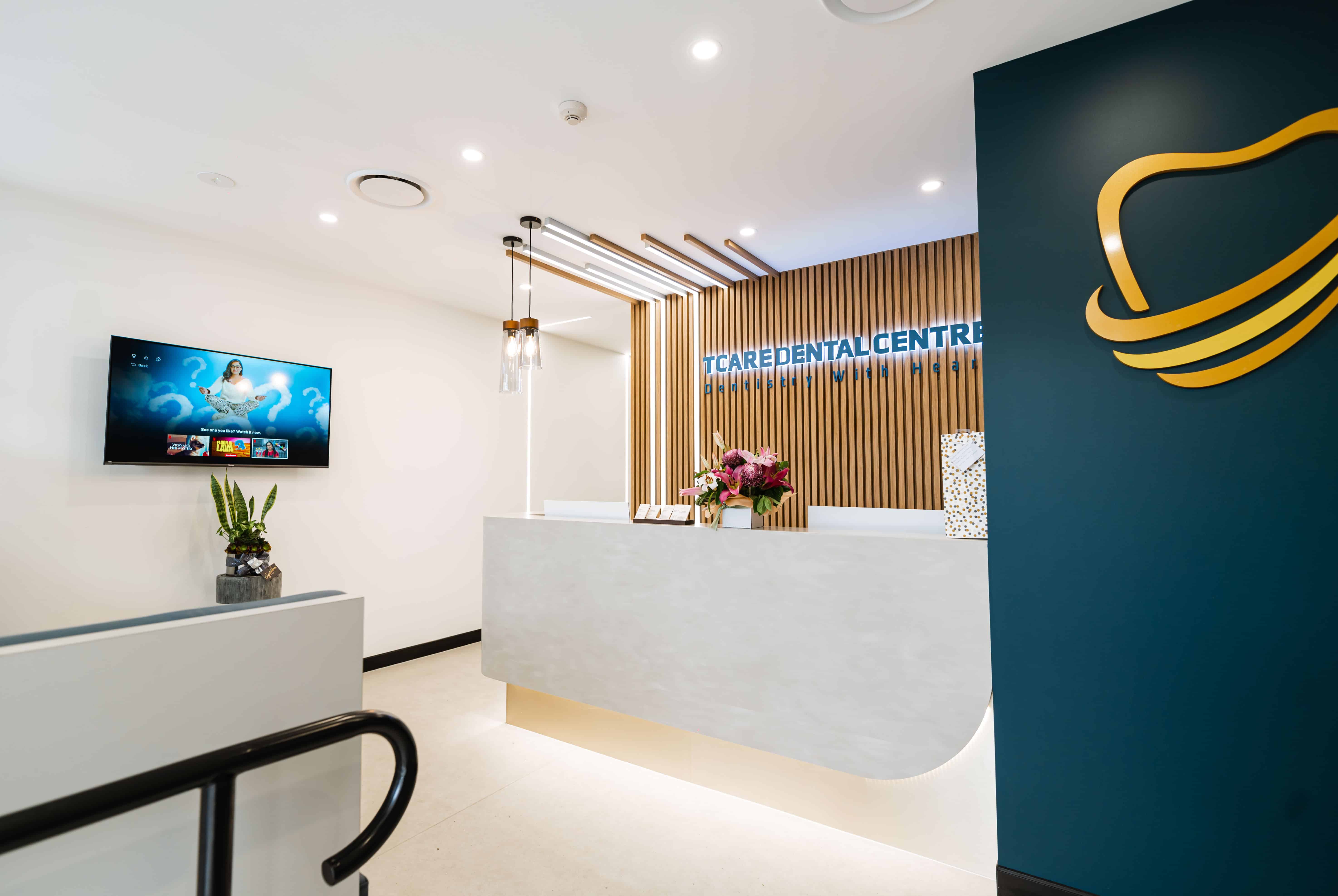 TCare Dental Centre Front Desk Area